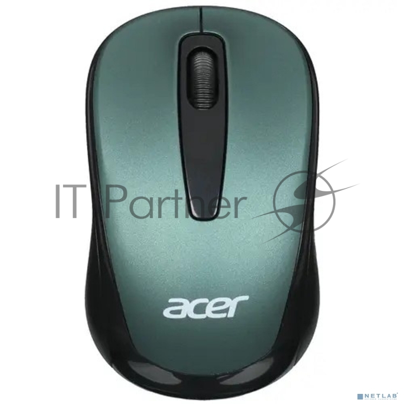 Мышь Acer OMR135 зеленый оптическая (1000dpi) беспроводная USB для ноутбука (3but)
