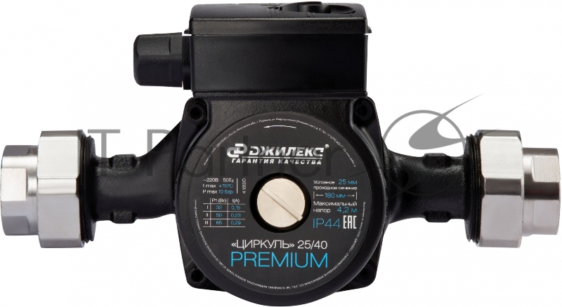 Насос циркуляционный Джилекс Циркуль 25/40 PREMIUM 65Вт 3300л/час (2541)