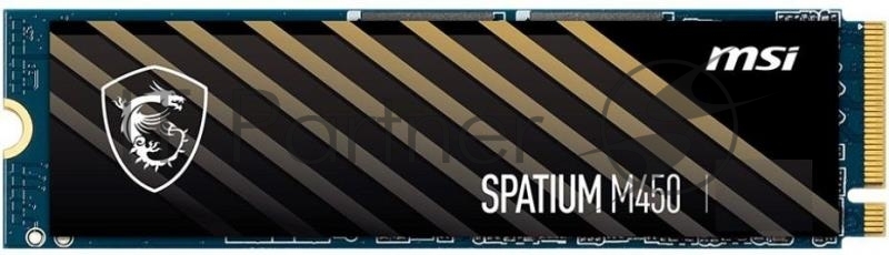 Твердотельный накопитель SSD PCIE 4.0 NVME M.2 500GB SPATIUM M450 500GB MSI