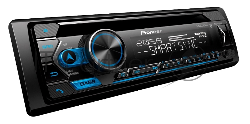 Автомагнитола CD DVD Pioneer DEH-S4250BT 1DIN 4x50Вт