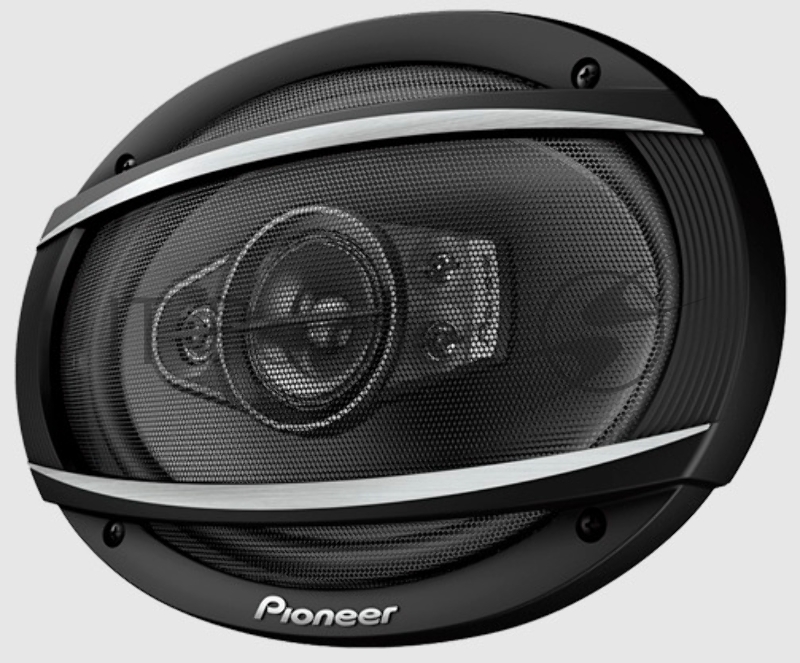 Колонки автомобильные Pioneer TS-A6997S 700Вт 91дБ 4Ом 15x23см (6x9дюйм) (ком.:2кол.) коаксиальные пятиполосные