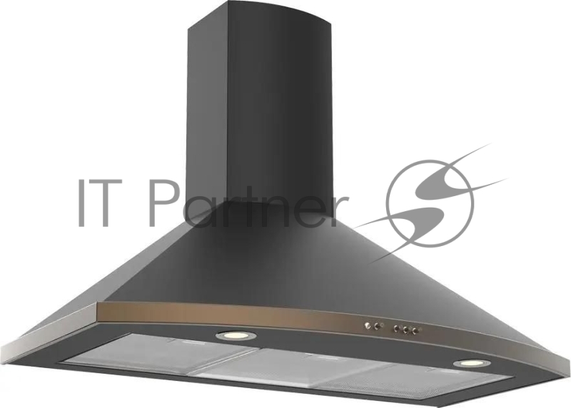 Вытяжка Эликор Сигма 90П-650-К3Д антрацит/бронза
