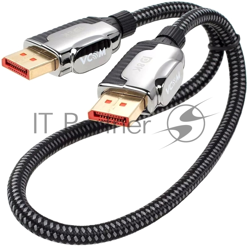 Кабель соединительный VCOM CG634-0.5M DISPLAY PORT v1.4, 8K@60Hz, 0.5m VCOM <CG634-0.5M>