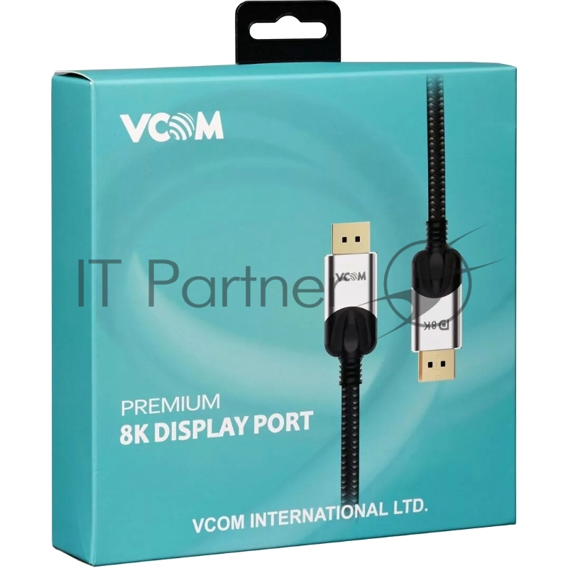 Кабель соединительный VCOM CG635-1.5M DISPLAY PORT v1.4, 8K@60Hz, 1.5m VCOM <CG635-1.5M>