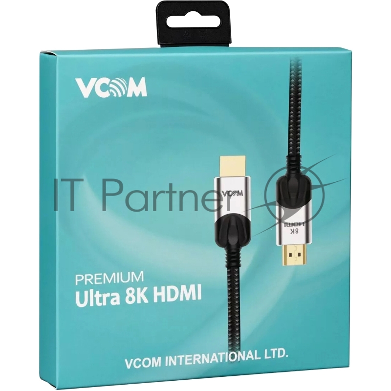 Кабель VCOM CG865-1.5M HDMI 19M/M,ver. 2.1, 8K@60 Hz 1.5m VCOM <CG865-1.5M>