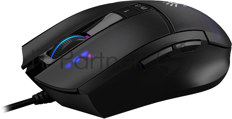 Мышь A4Tech Bloody L65 Max черный/фиолетовый оптическая (12000dpi) USB