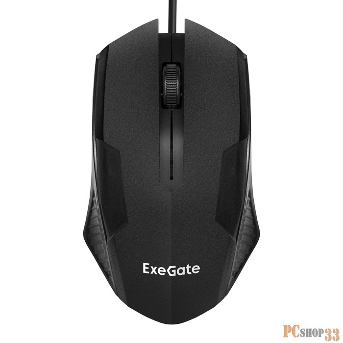 Мышь ExeGate EX293641RUS SH-9025S (USB, оптическая, 1000dpi, 3 кнопки и колесо прокрутки, длина кабеля 1,7м, черная, RTL)