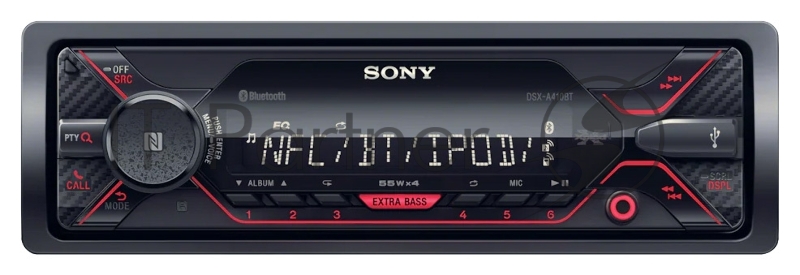Автомагнитола Sony DSX-A410BT 1DIN 4x55Вт