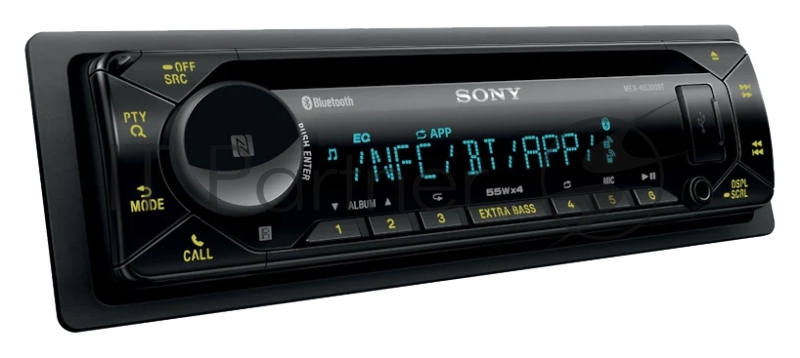 Автомагнитола CD Sony MEX-N5300BT 1DIN 4x55Вт