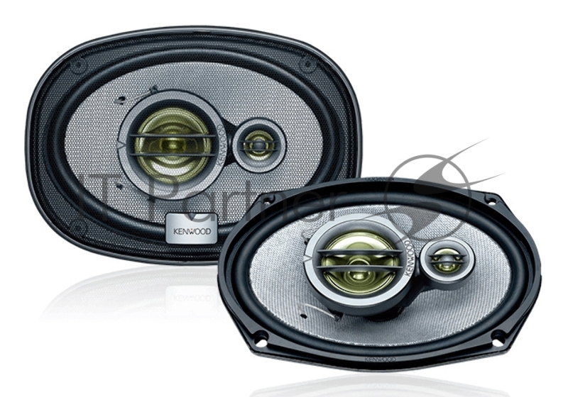 Колонки автомобильные Kenwood KFC-HQ718 320Вт 93дБ 4Ом 18x25см (7x10дюйм) (ком.:2кол.) коаксиальные трехполосные