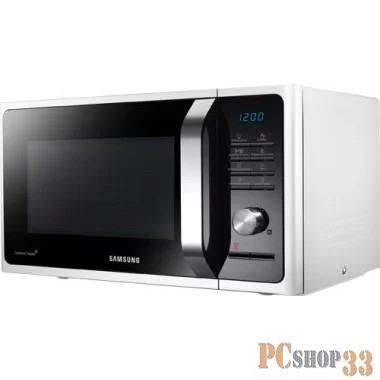 Микроволновая печь Samsung MS23F301TQW/BW 23л., 800Вт, белый