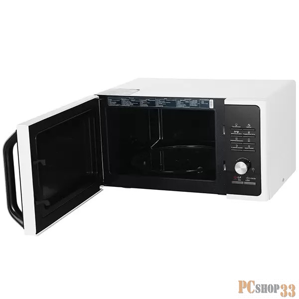 Микроволновая печь Samsung MS23F301TQW/BW 23л., 800Вт, белый