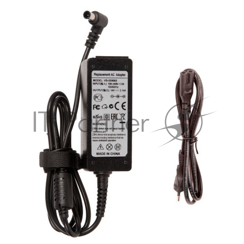 Блок питания для монитора Samsung, 14V, 2.14A, 30W коннектор 6.5 pin