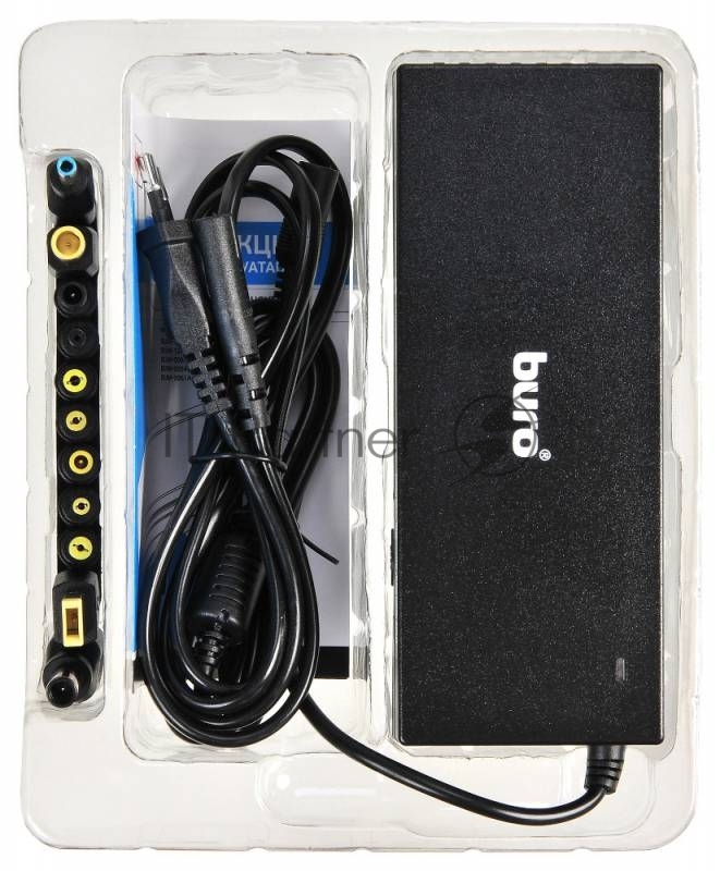 Блок питания Buro BUM-1129М120 ручной 120W 12V-20V 11-connectors 1xUSB 1A от бытовой электросети