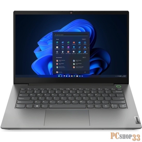 Ноутбук Lenovo Thinkbook 14 G4 IAP Core i5 1235U 8Gb SSD512Gb Intel Iris graphics 14 IPS FHD (1920x1080) noOS grey WiFi BT Cam