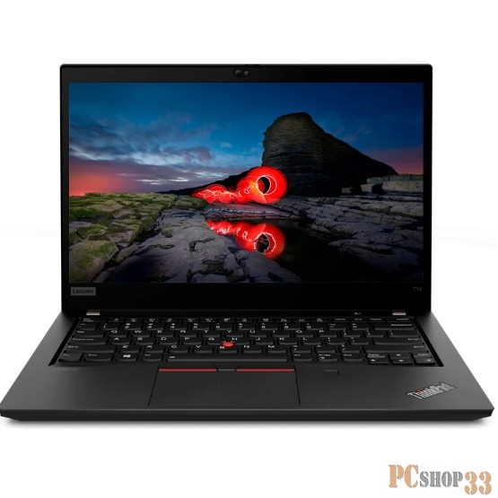 Ноутбук Lenovo ThinkPad T14 Gen 2 Core i7 1165G7 16Gb SSD1Tb Intel Iris graphics 14 IPS FHD (1920x1080) noOS grey WiFi BT Cam