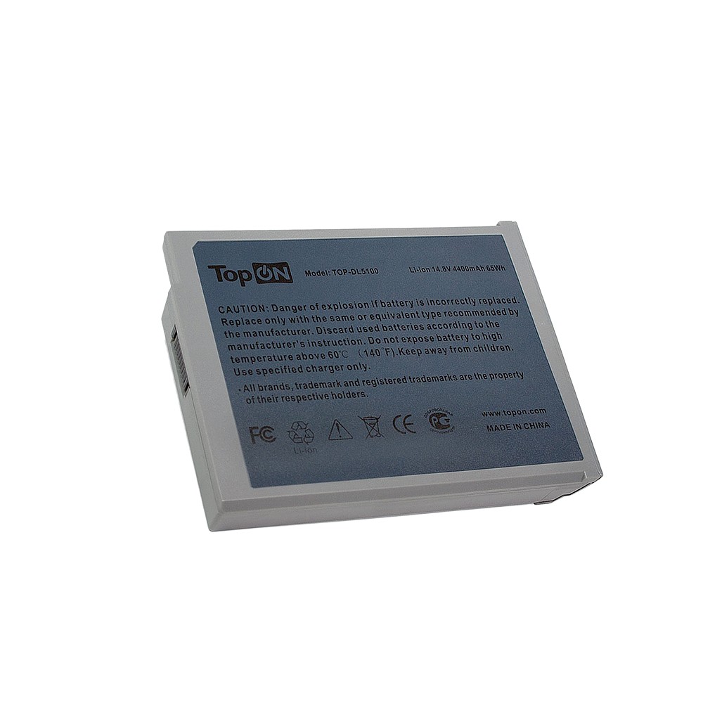 Аккумулятор для ноутбука Dell Inspiron 1100, 1150, 5100, 5150, 5160, Latitude 100L Series. 14.8V 4400mAh 65Wh. BATDW00L, 8Y849. Серый.