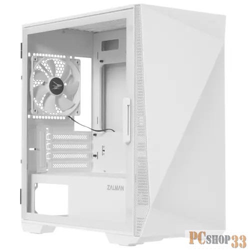 Корпус MiniTower Zalman Z1 Iceberg white (mATX, window, FRONT 2x120mm, REAR 1x120mm, без БП) (Z1 Iceberg white)