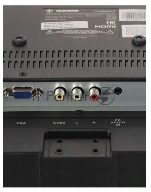 Телевизор LED Telefunken 43 TF-LED43S97T2SUYH Яндекс.ТВ черный 4K Ultra HD 50Hz DVB-T DVB-T2 DVB-C DVB-S DVB-S2 WiFi Smart TV (RUS)