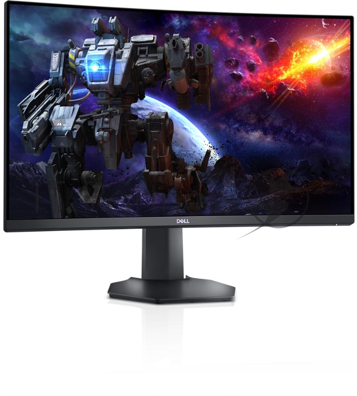 Монитор DELL S2722DGM 27 curved, VA, 2560x1440 at 165Hz,1ms, 350cd/m2, 3000:1, 2*HDMI, DP, FreeSync Premium, Tilt, 3Y