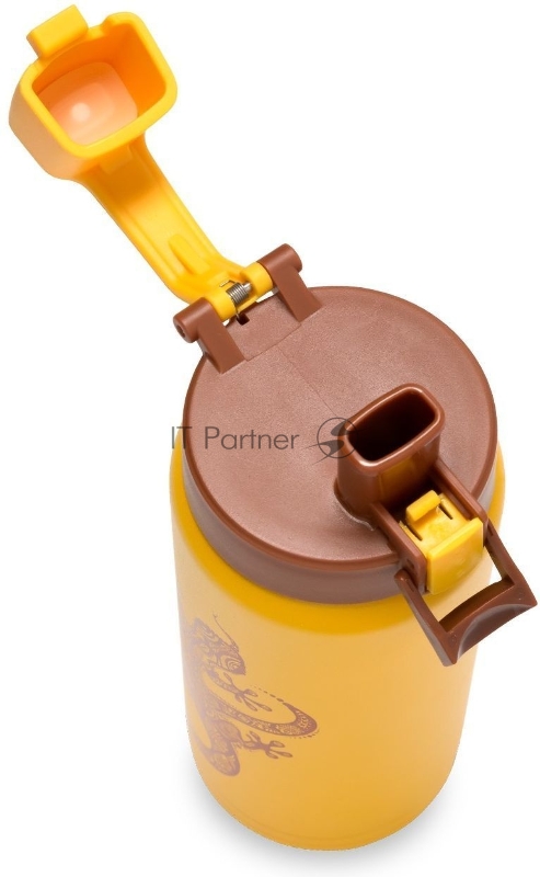 Термокружка Арктика 702-500 0.5л. желтый/коричневый (702-500/LIZ)