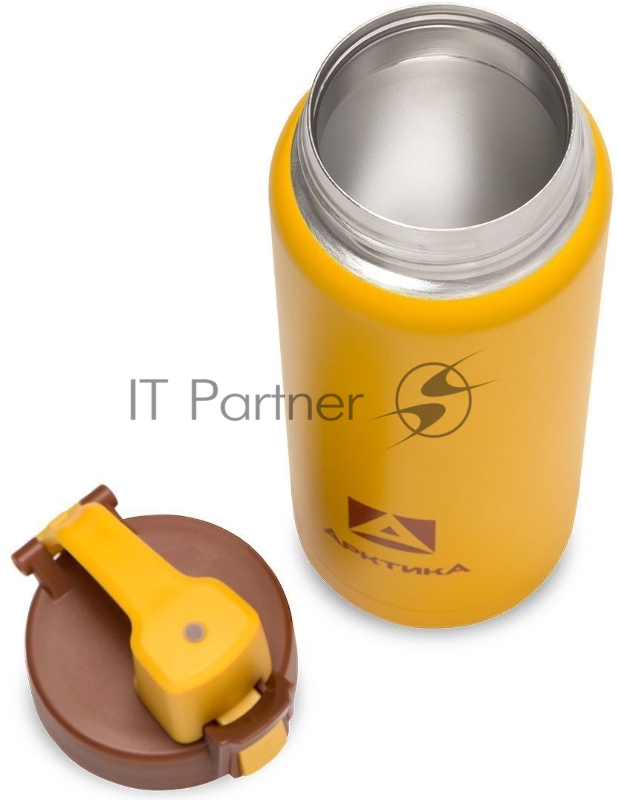 Термокружка Арктика 702-500 0.5л. желтый/коричневый (702-500/LIZ)