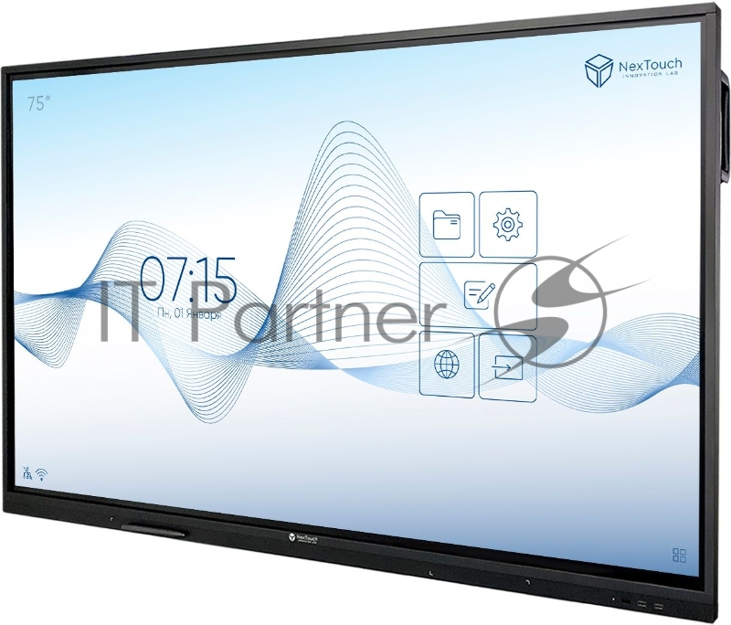Интерактивная панель NexTouch Nextpanel 75S KR 203 AA- W0 IFCKR2INT75 75 IR Android 9.0 Intel Core i3 DDR4 8Gb SSD 256Gb 560132021, 28.12.2022 4K (3840x2160) WiFi