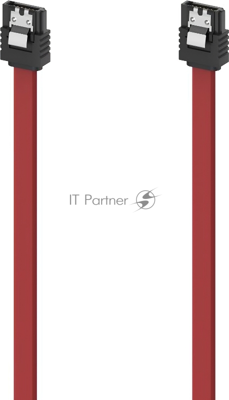 Кабель Hama H-200739 00200739 SATA SATA 0.45м красный плоский