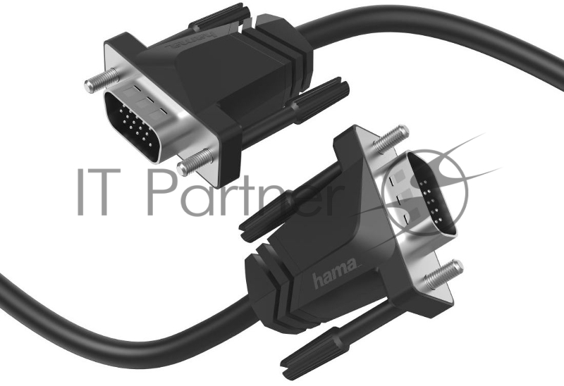 Кабель Hama H-200708 00200708 DB15 (m) DB15 (m) 3м черный коробка