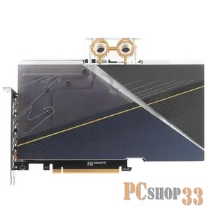 Видеокарта Gigabyte PCI-E 4.0 GV-N4080AORUSX WB-16GD NVIDIA GeForce RTX 4080 16384Mb 256 GDDR6X 2550/22400 HDMIx1 DPx3 HDCP Ret