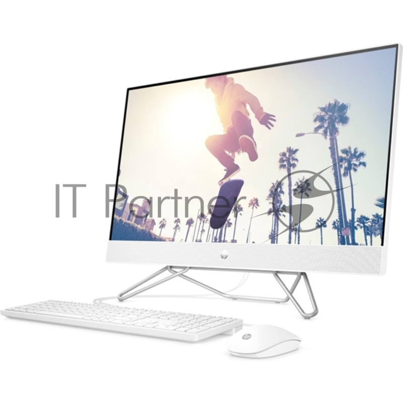 Моноблок HP 27-cb1010ny Touch 27 FHD(1920x1080) Core i7-1255U, 8GB DDR4 3200 (1x8GB), SSD 512Gb, Intel Internal Graphics, noDVD, kbd(eng)&mouse wired, HD Webcam, FreeDOS, Natural Silver, 1Y Wty