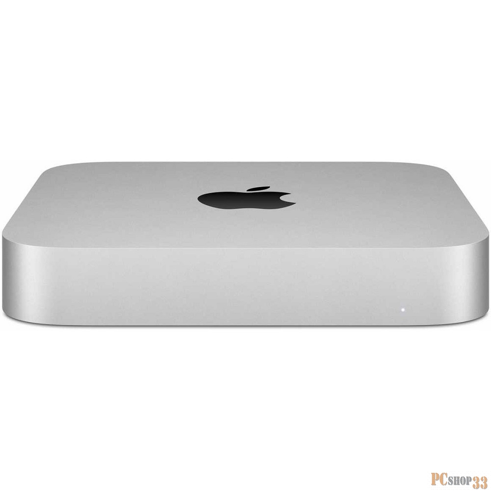 Компьютер Apple Mac mini A2348 slim M1 8 core 16Gb SSD512Gb 8 core GPU macOS GbitEth WiFi BT серебристый