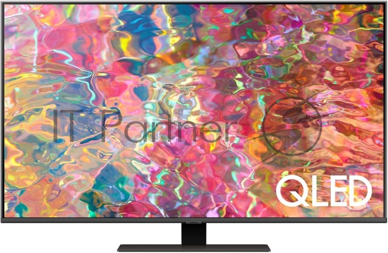 Телевизор QLED Samsung 50 QE50Q80BAUXRU Q черный 4K Ultra HD 60Hz DVB-T2 DVB-C DVB-S2 USB WiFi Smart TV (RUS)