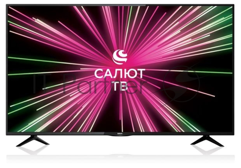 Телевизор LED BBK 50 50LEX-8387/UTS2C Салют ТВ черный 4K Ultra HD 60Hz DVB-T2 DVB-C DVB-S2 USB WiFi Smart TV (RUS)