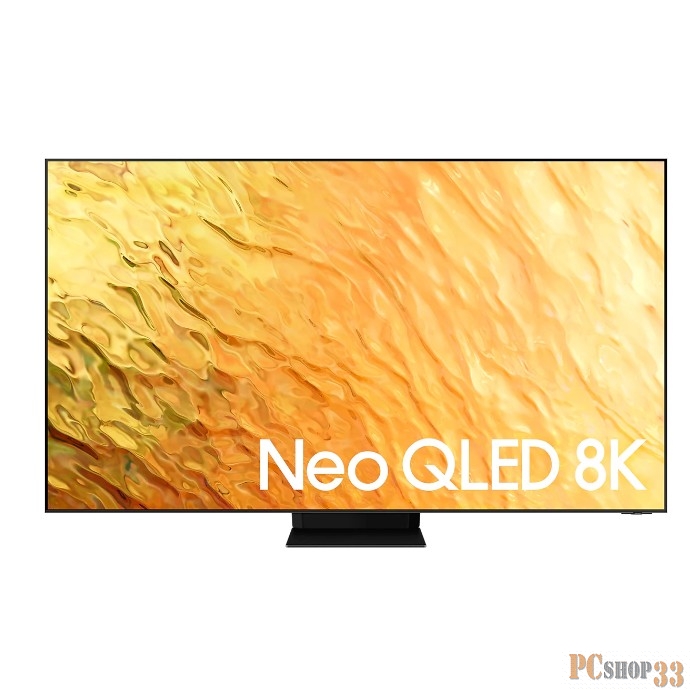 Телевизор QLED Samsung 75 QE75QN800BUXCE Q черный 8K Ultra HD 120Hz DVB-T2 DVB-C DVB-S2 USB WiFi Smart TV (RUS)