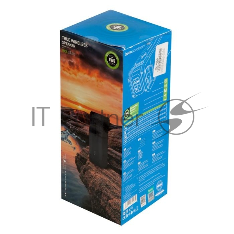 Портативная колонка bluetooth HOCO HC6 Magic sports BT speaker, синий