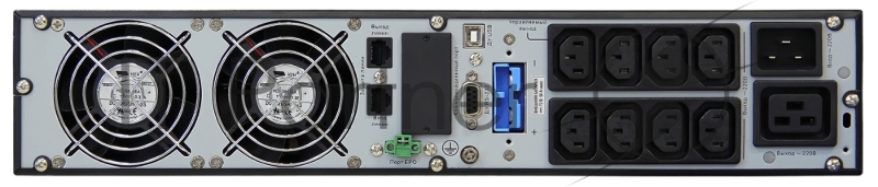 Источник бесперебойного питания АТС-КОНВЕРС 3000 ВА/3000 Вт (on-line, Iзу=12А, встроенная АБ 72В, Rack/Tower) ATS 3000 R-BE