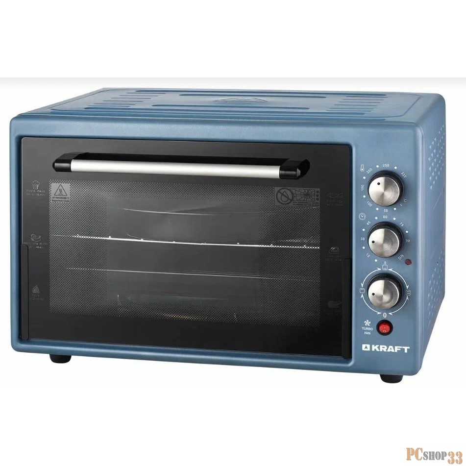 Мини-печь KRAFT KF-MO 3802 KBU синий