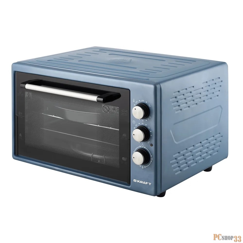 Мини-печь KRAFT KKF-MO 3801 BU синий