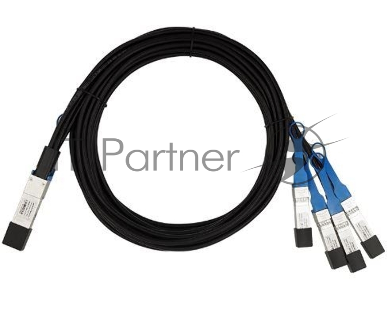 Кабель DAC QSFP28 TO 4XSFP28 3M QSFP28-4XSFP28-DAC-3M LR-LINK