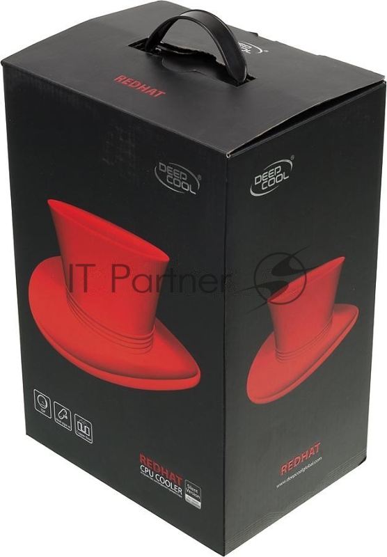 Устройство охлаждения(кулер) Deepcool REDHAT Soc-AM4/1151/1200/2066/1700 4-pin 13-31dB Al+Cu 250W 1079gr Ret