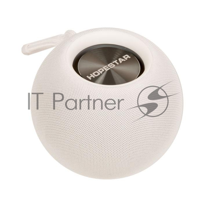 Портативная колонка bluetooth Hopestar H52, TWS, AUX, USB, microSD, TF, Type-C, белый