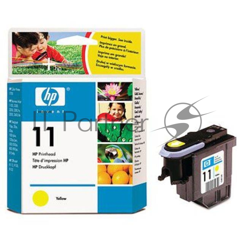 Печатающая головка HP №11 (C4813А), желтый для HP IJ 1700/2200/2250/2250tn