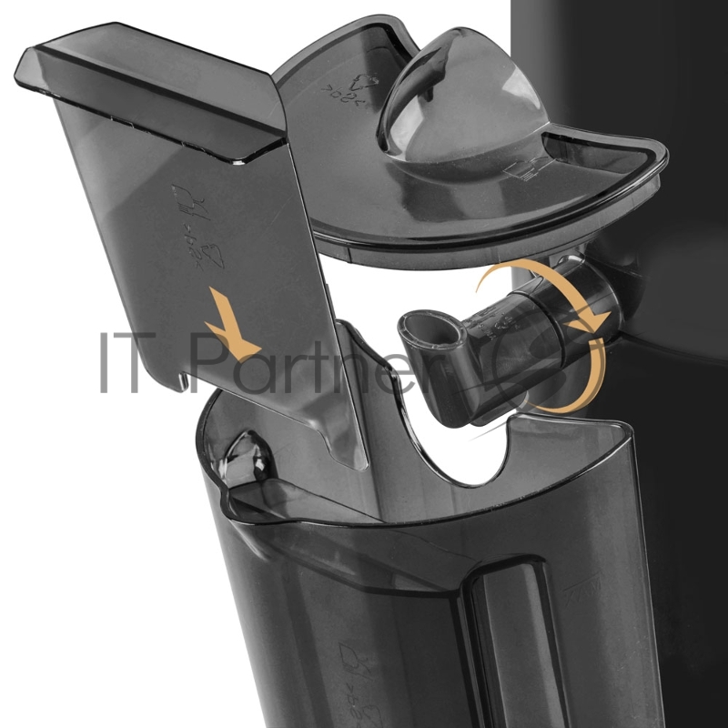 Соковыжималка центробежного типа электрическая Endever Sigma 77, черный/стальной, 1800 Вт, 15 000 об/мин, два уровня скорости, 2 шт./уп.