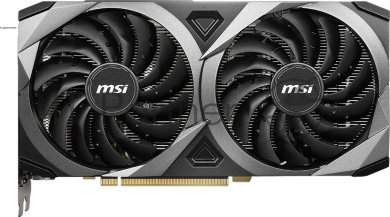 Видеокарта MSI PCI-E 4.0 RTX 3060 Ti VENTUS 2X 8GD6X OC NVIDIA GeForce RTX 3060Ti 8192Mb 256 GDDR6X 1695/19000 HDMIx1 DPx3 HDCP Ret