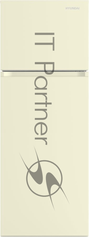 Холодильник Hyundai CT5046FBE бежевый (двухкамерный)