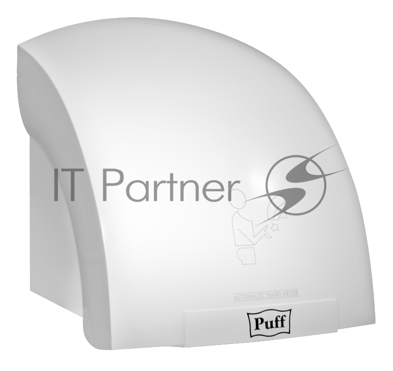 Сушилка для рук Puff 8975 1200Вт белый