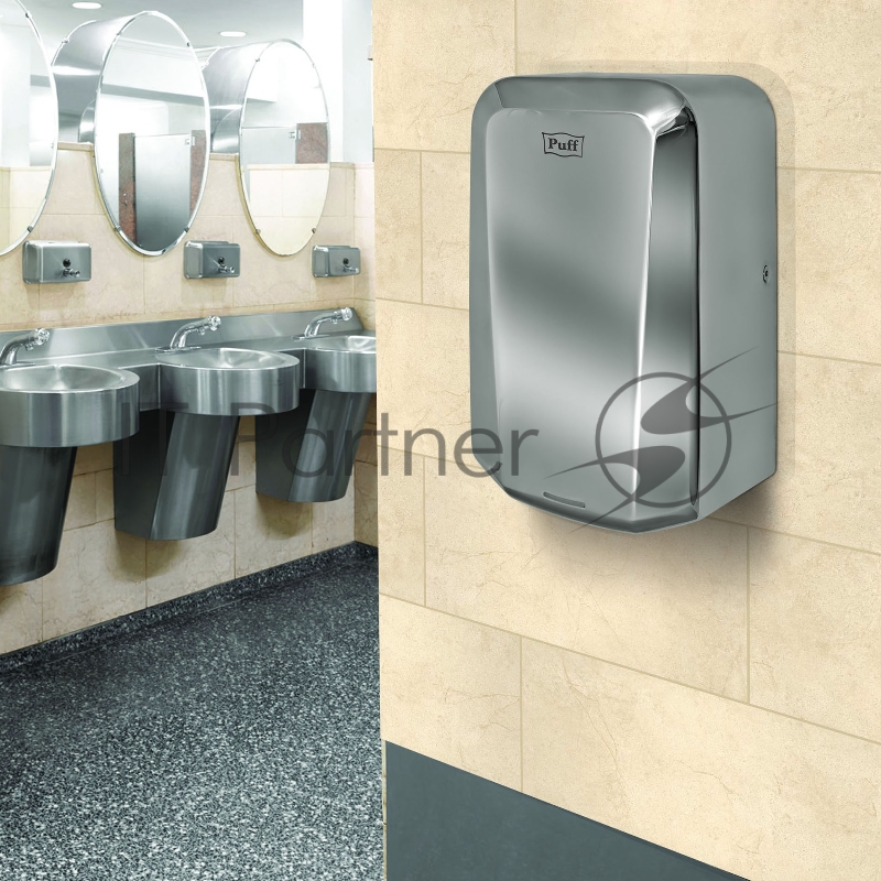 Сушилка для рук Puff 8995 1250Вт хром