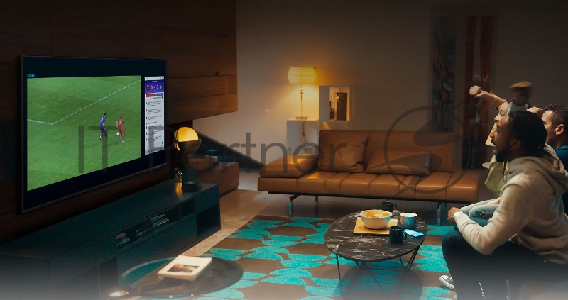 Телевизор ЖК 65 Samsung 65, Neo QLED 4K, Smart TV,Wi-Fi, Voice, PQI 4300, HDR 24х, HDR10+, DVB-T2/C/S2, 120 Гц, 2.2.2 CH, 60W, OTS, FreeSync Premium Pro, 4HDMI, 2USB, ECLIPSE/FROST SILVER