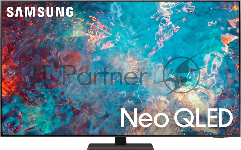 Телевизор ЖК 65 Samsung 65, Neo QLED 4K, Smart TV,Wi-Fi, Voice, PQI 4300, HDR 24х, HDR10+, DVB-T2/C/S2, 120 Гц, 2.2.2 CH, 60W, OTS, FreeSync Premium Pro, 4HDMI, 2USB, ECLIPSE/FROST SILVER